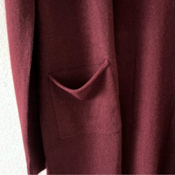 NWT ATM Anthony Melillo Two Pocket Open Front Mid Length Cashmere Cardigan SZ S - Picture 8 of 16